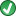 The green check icon